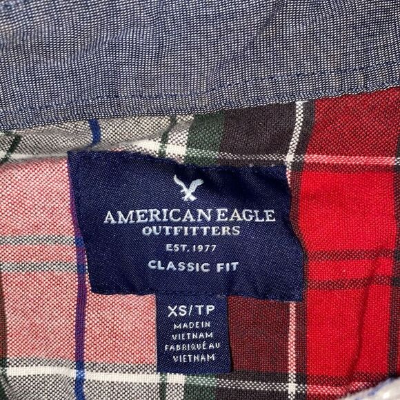 American Eagle Outfitters Classic Fit Flannel Size XS - Picture 3 of 3